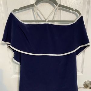 Calvin Klein Off the Shoulder Blouse - Large